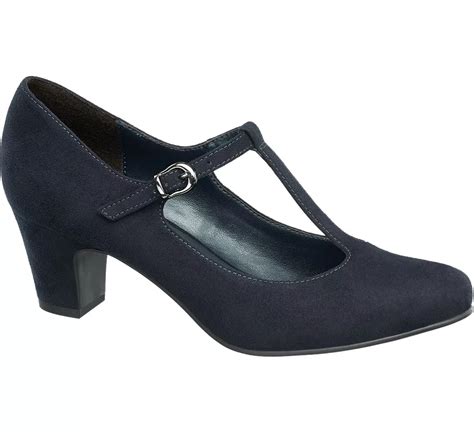 deichmann navy shoes.